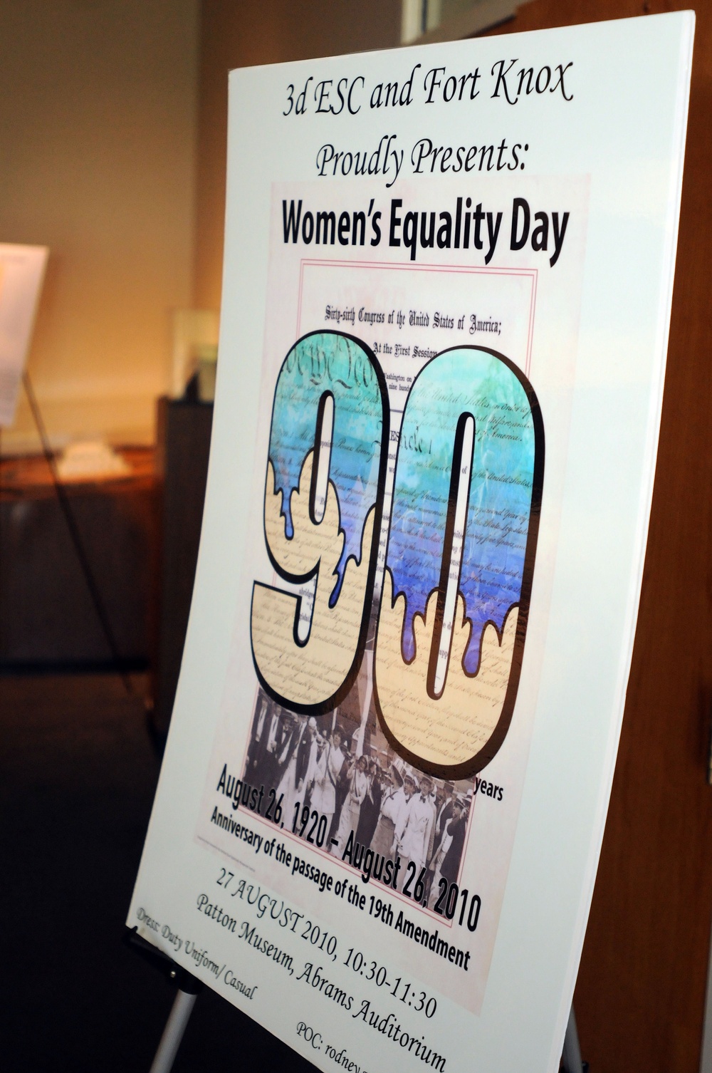 Women’s Equality Day Celebrated by Sustainers