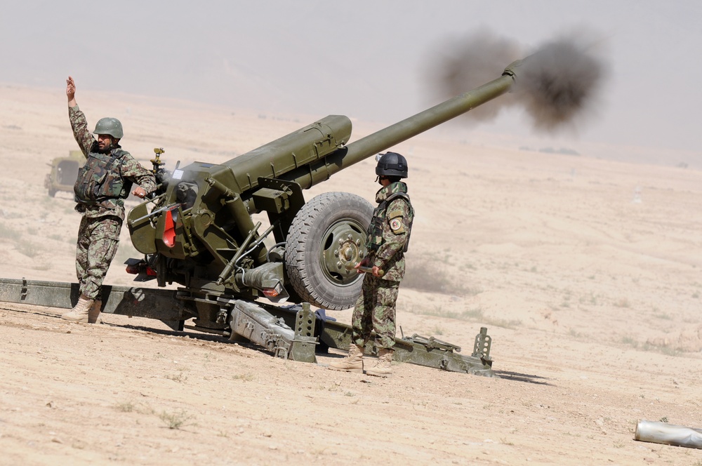 Afghan National Army School of Artillery officially opens