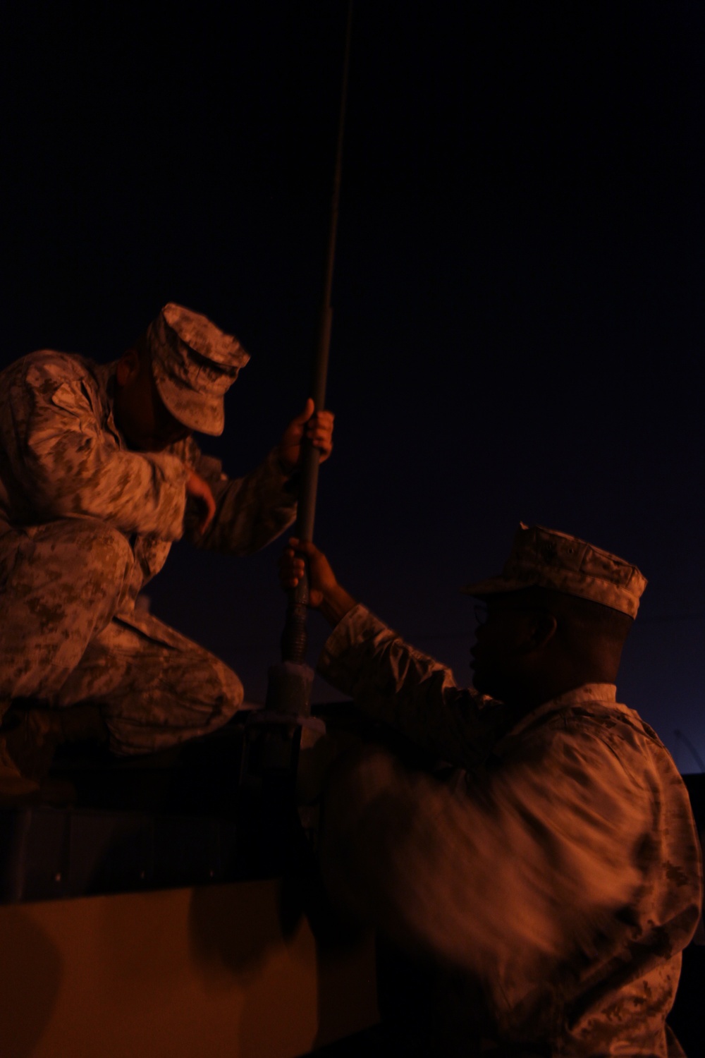 22nd Marine Expeditionary Unit Conducts Communications Exercise