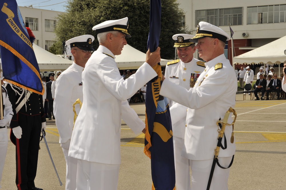 Admiral Locklear Assumes Command, Allied Joint Force Command Naples