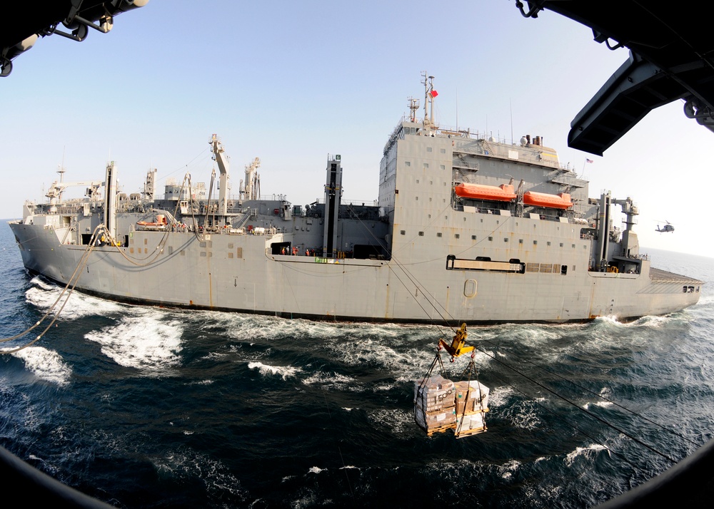 USS Peleliu action