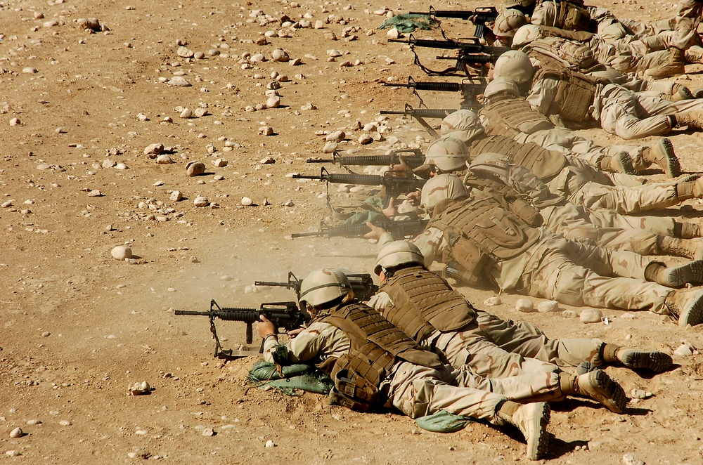 Rifle range qualifications