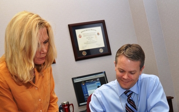 Employees learn about leadership, national security strategies