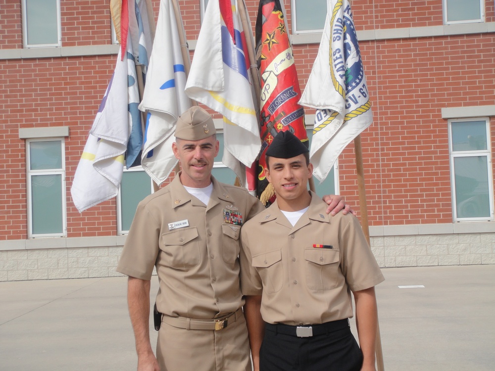 SPAWAR Military Family Serves Country Together during Time of War