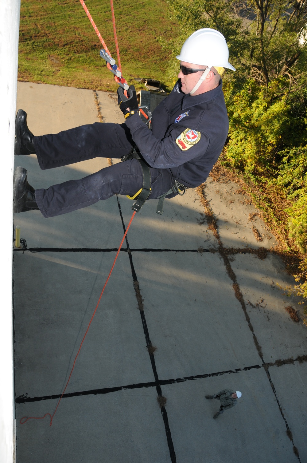 180th firefighters train
