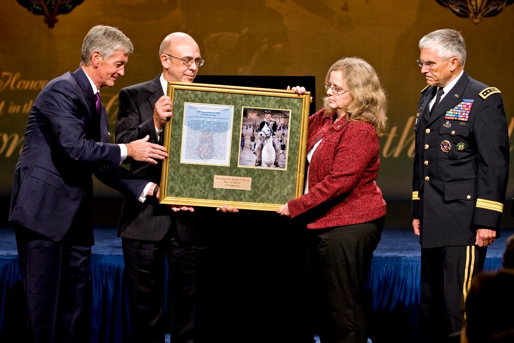 Medal of Honor Recipient Inducted Into Hall Of Heroes