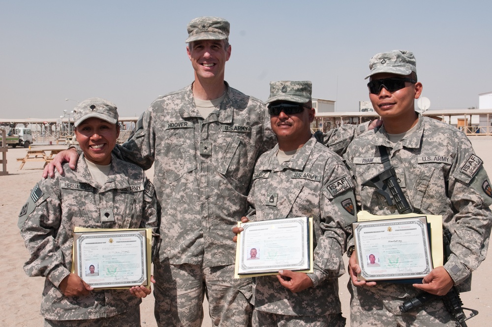 Naturalization Ceremony Held in Afghanistan