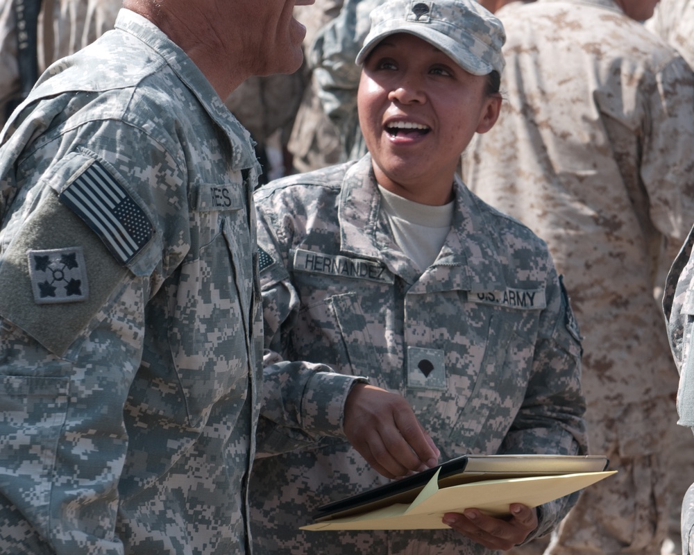 Naturalization Ceremony Held in Afghanistan