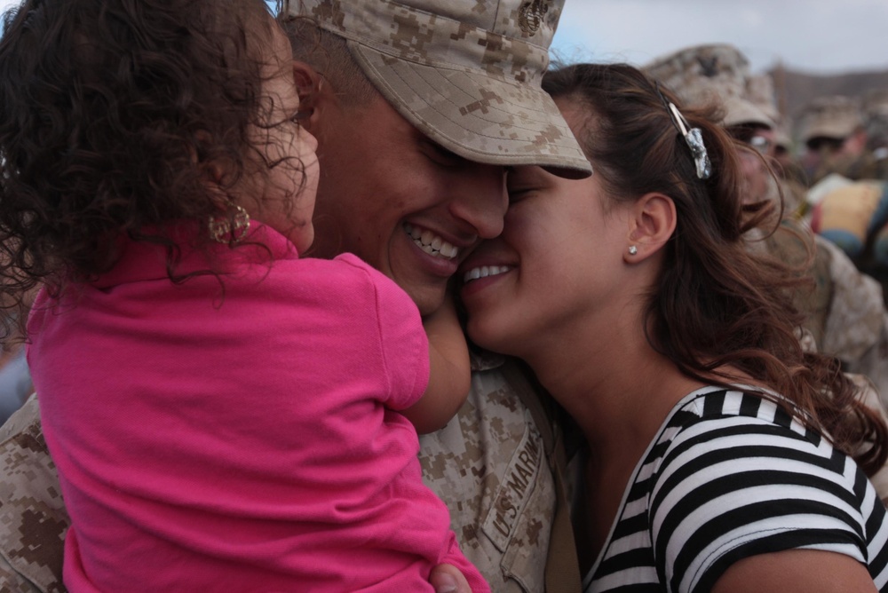 Regimental Combat Team 7 Returns From Deployment