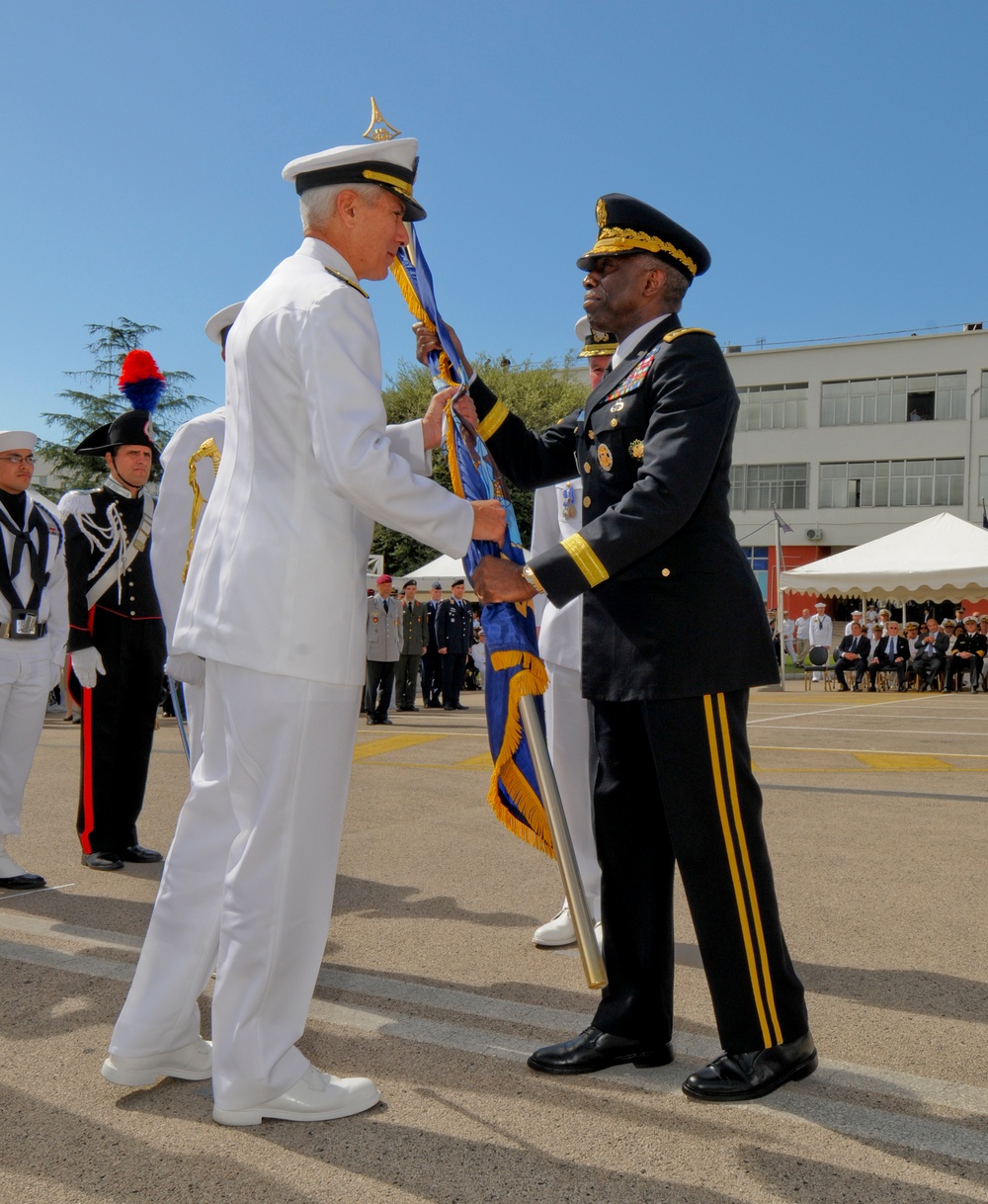 Change of command ceremony