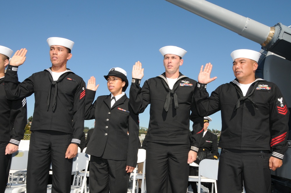 Naturalization ceremony