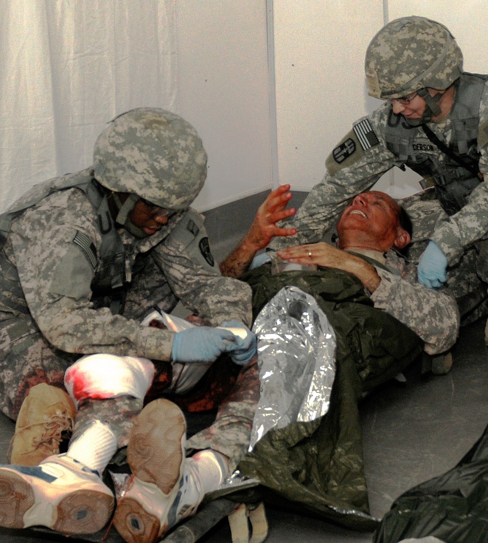 322nd Medical Company validates skills of combat medics