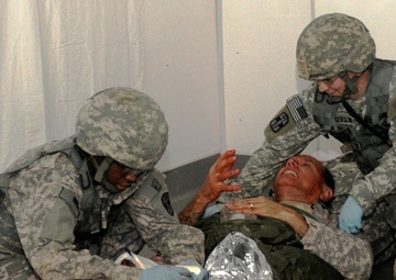 322nd Medical Company validates skills of combat medics