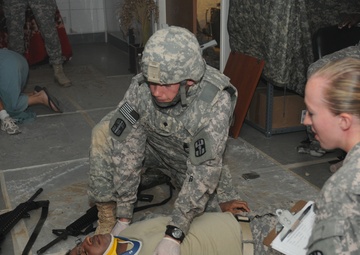 322nd Medical Company validates skills of combat medics
