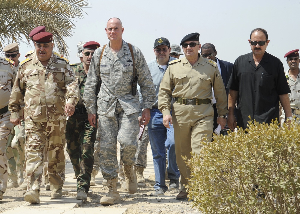 Iraqi Army Base Ceremony