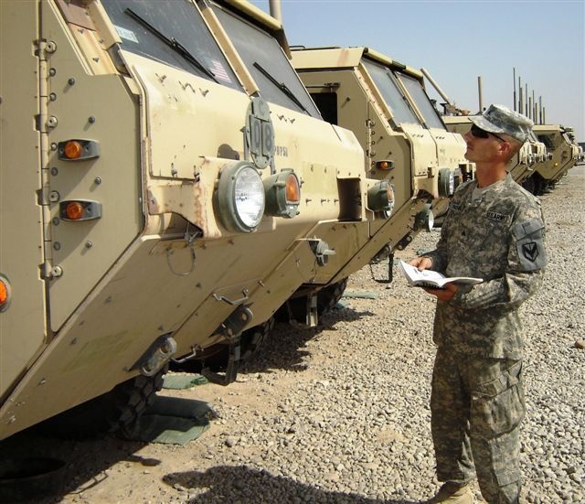 Transportation soldiers enjoy supporting water mission