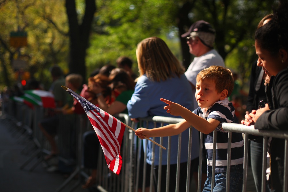 Columbus Day Parade, NYC 2010