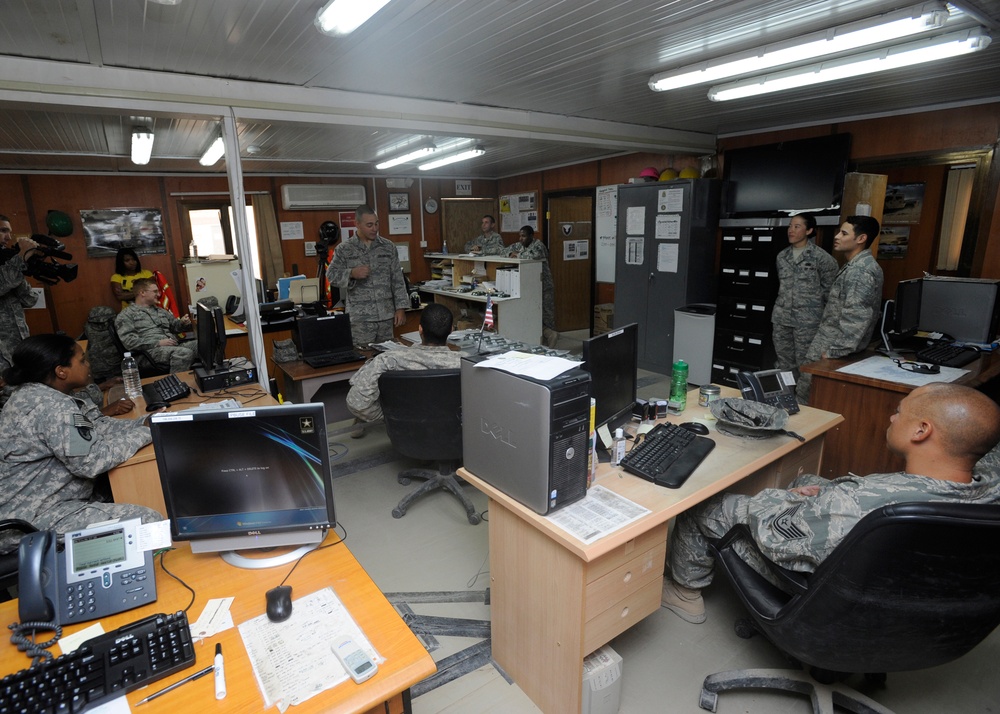 The RPAT Yard at Joint Base Balad