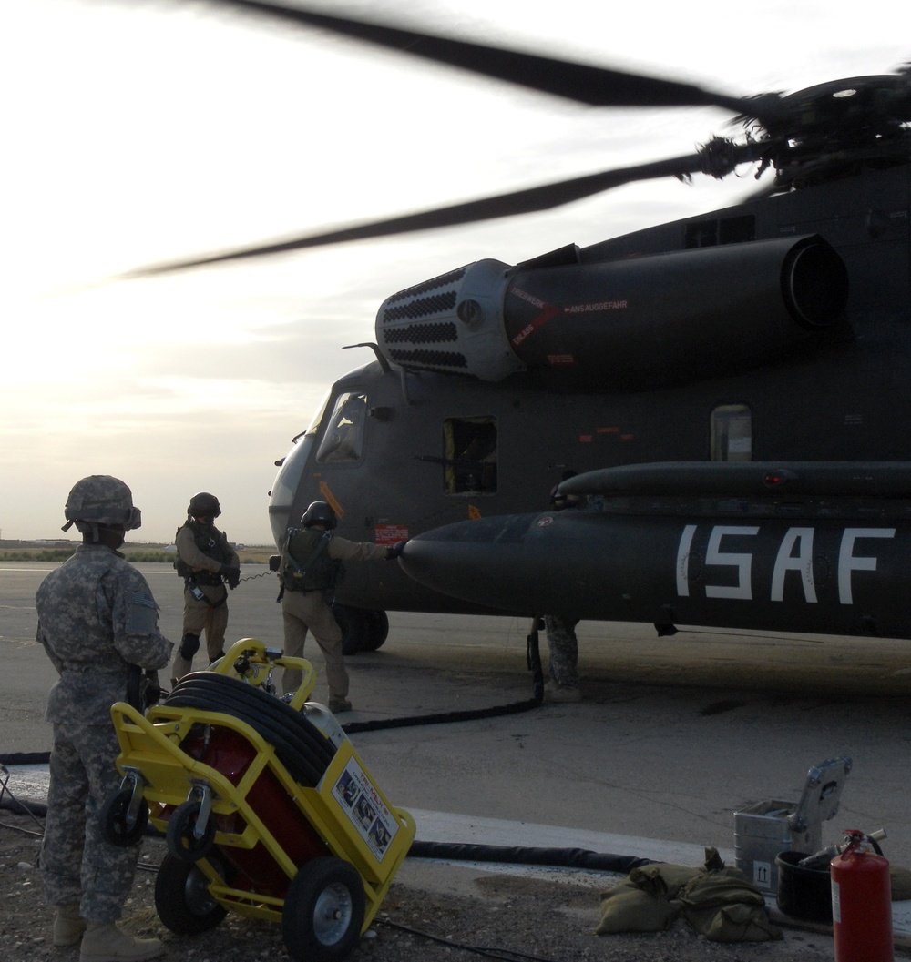 First 4th CAB refueling of German 'Pave Low'