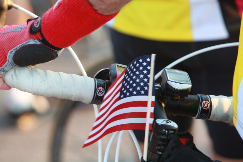 Wounded warriors enjoy independence ride