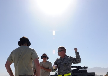 Reserve aerial porter manages air transportation ops at Afghanistan base