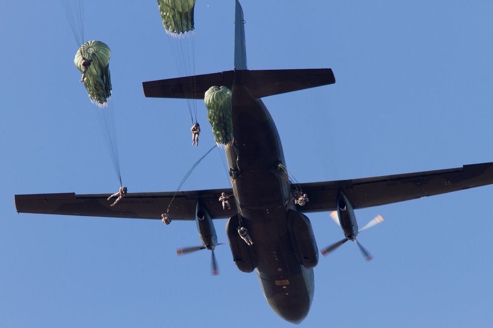 All American Jumpers Earn German Wings