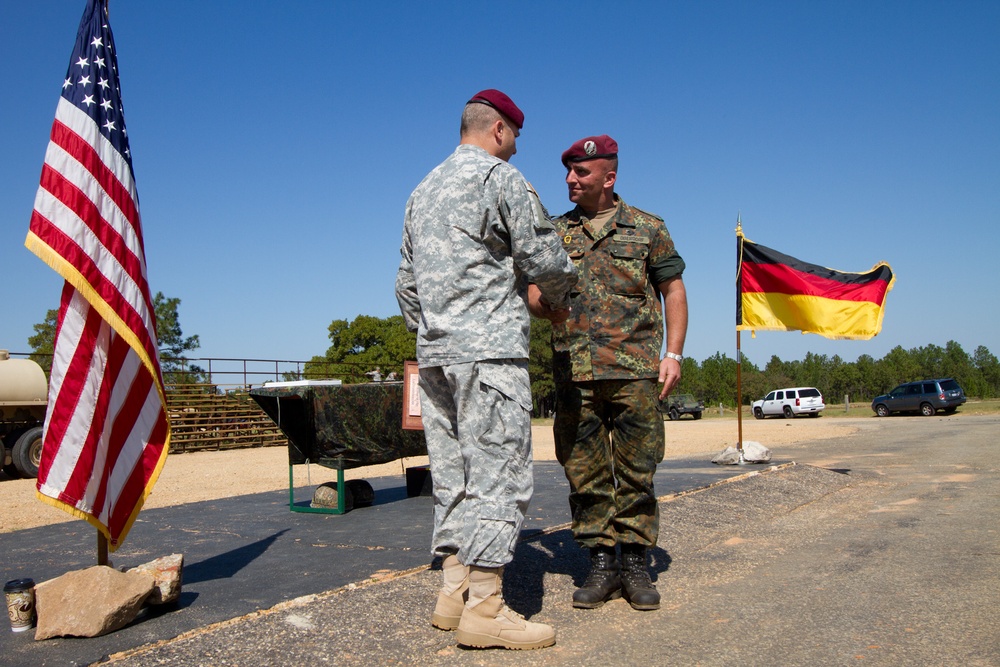 All American Jumpers Earn German Wings