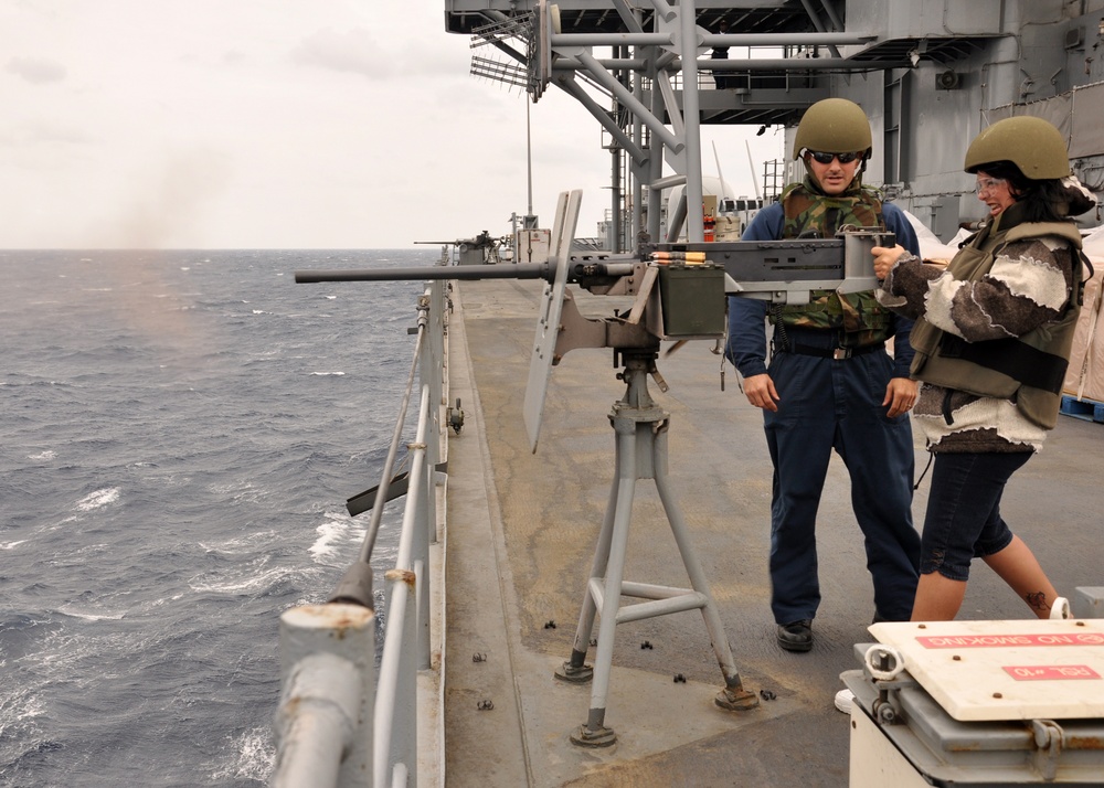 USS Mount Whitney action