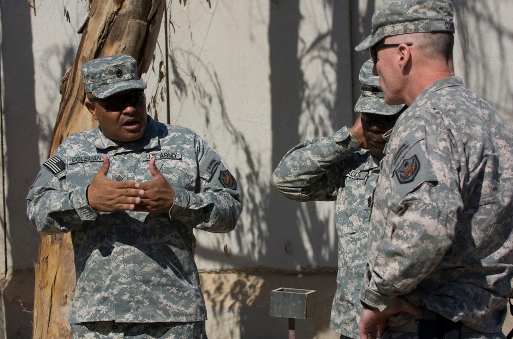 Lt. Gen. Bob Cone visits Camp Cropper