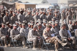 'Happy Birthday, Navy,' from Leatherneck