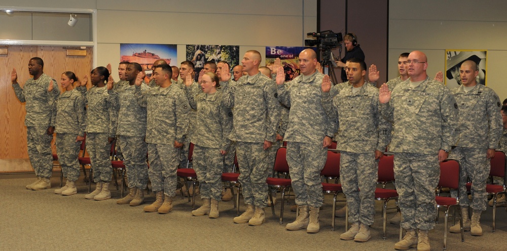 Expeditionary Sustainment Command Welcomes New Non-commissioned Officers