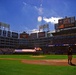 1st Cavalry Division Honor Guard takes the mound