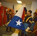 1st Cavalry Division Honor Guard takes the mound