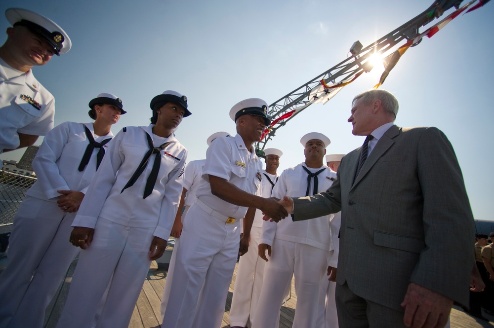 Secretary of the Navy marks Navy birthday
