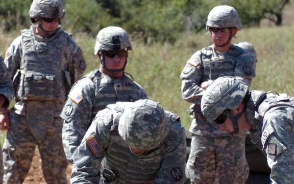 Artillery Unit Learns Emergency Detonation Procedures