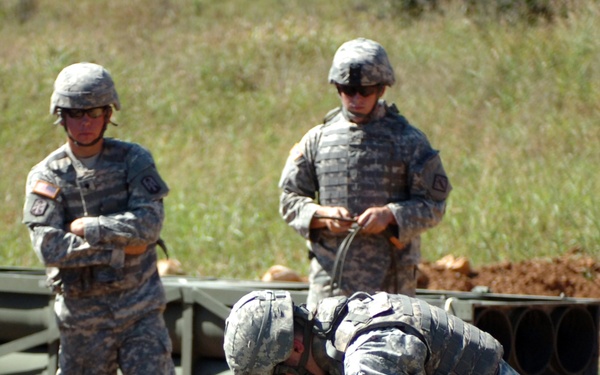 Artillery Unit Learns Emergency Detonation Procedures