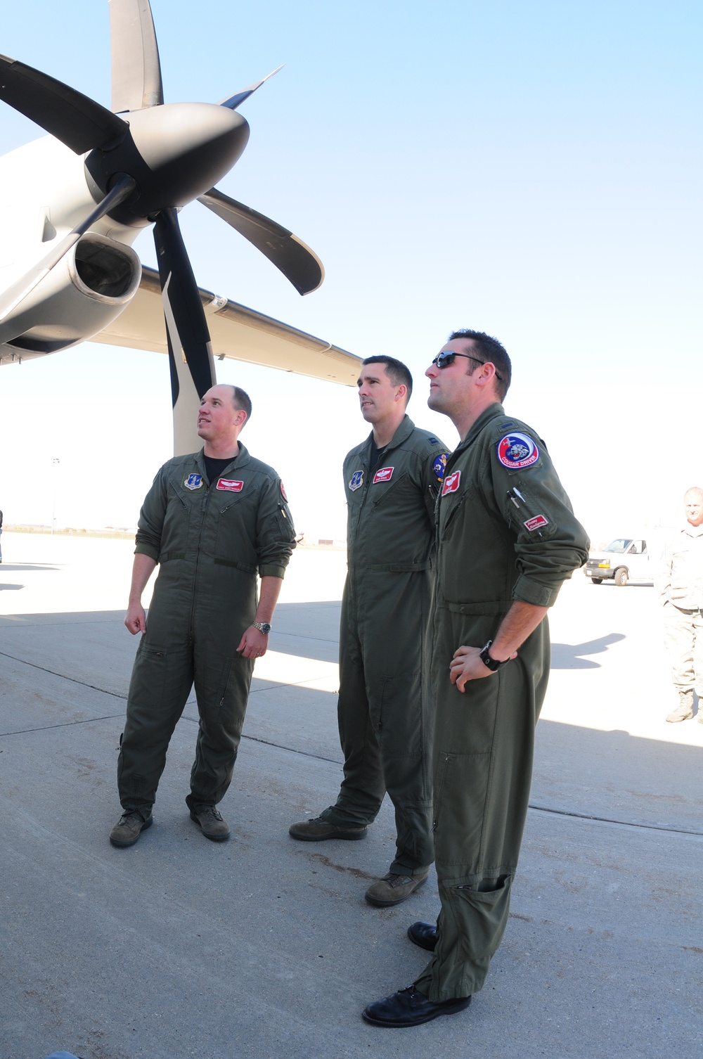 C-27J Lands at North Dakota Air National Guard for Familiarization