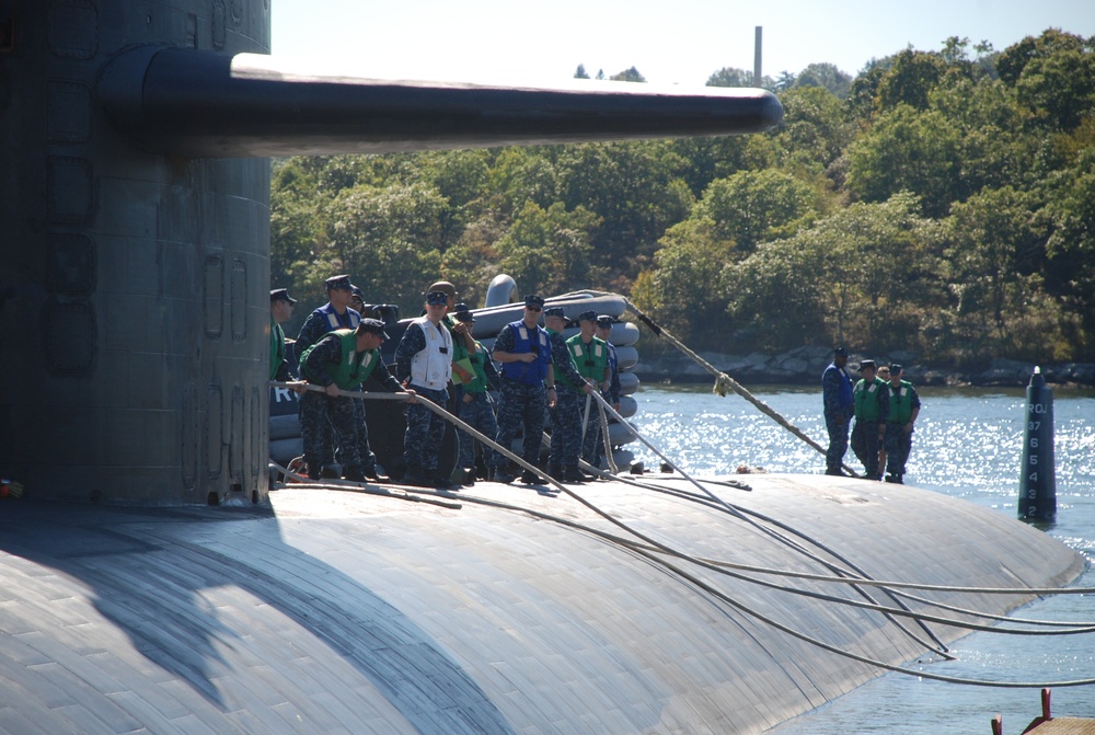 USS Providence action