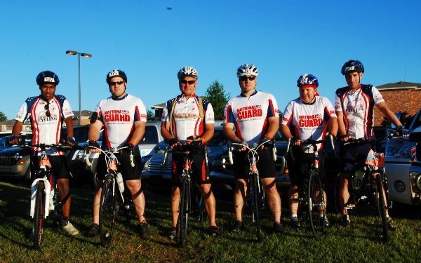 Guardsmen Bike 150 Miles for MS: 1022nd Vertical Engineer Company Soldiers Ride to Fight Multiple Sclerosis
