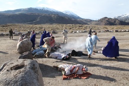 Forward Operating Base reacts to mass casualty