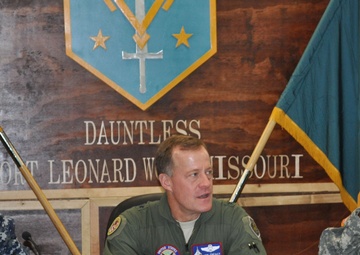 JTF-CS Commander visits Fort Wood