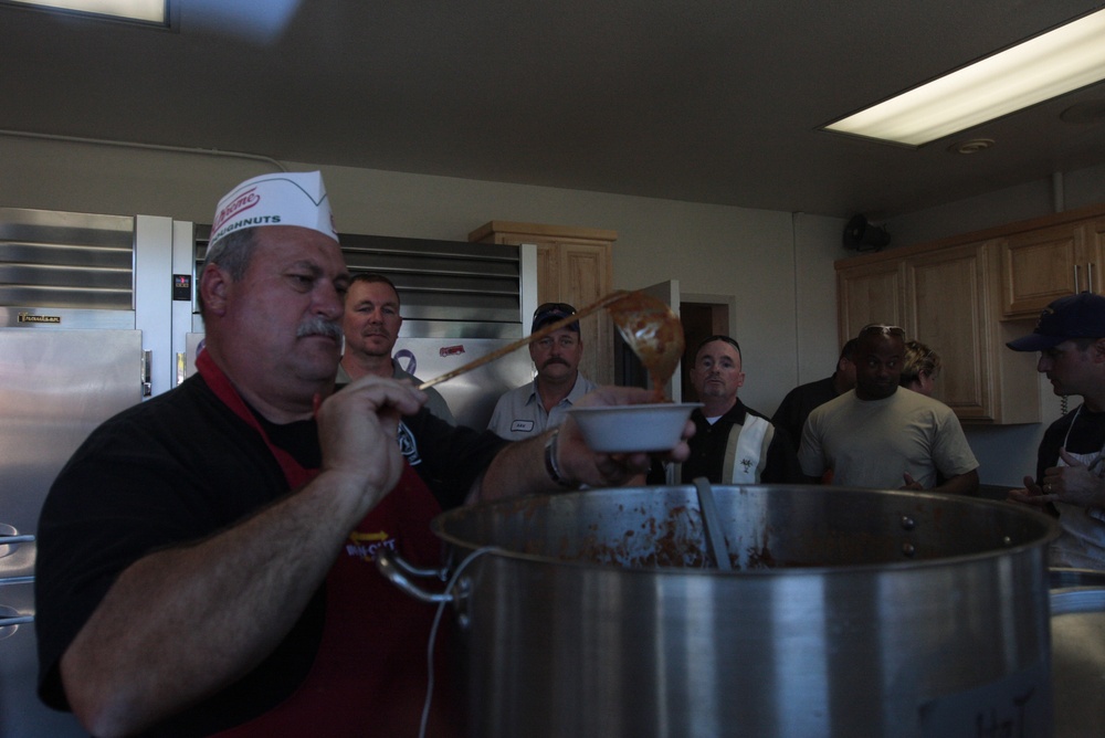 Fire Department chili lunch cooks up crowd