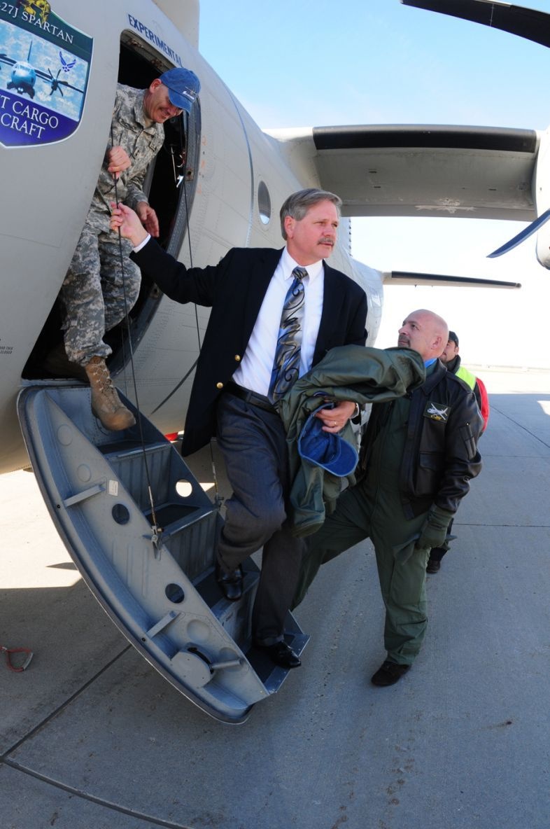 C-27J Spartan Visit a Success at the North Dakota Air National Guard