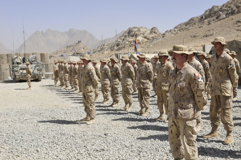 General Campaign Star Medal Awarded to Canadian Soldiers in Afghanistan