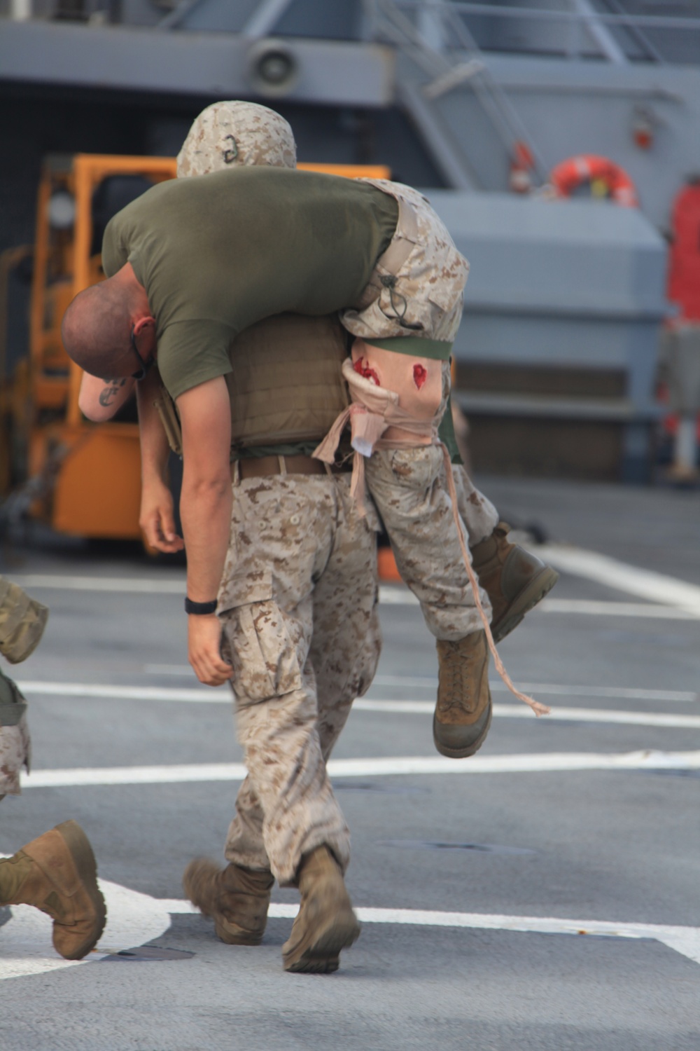 USS Ponce Combat Lifesaver