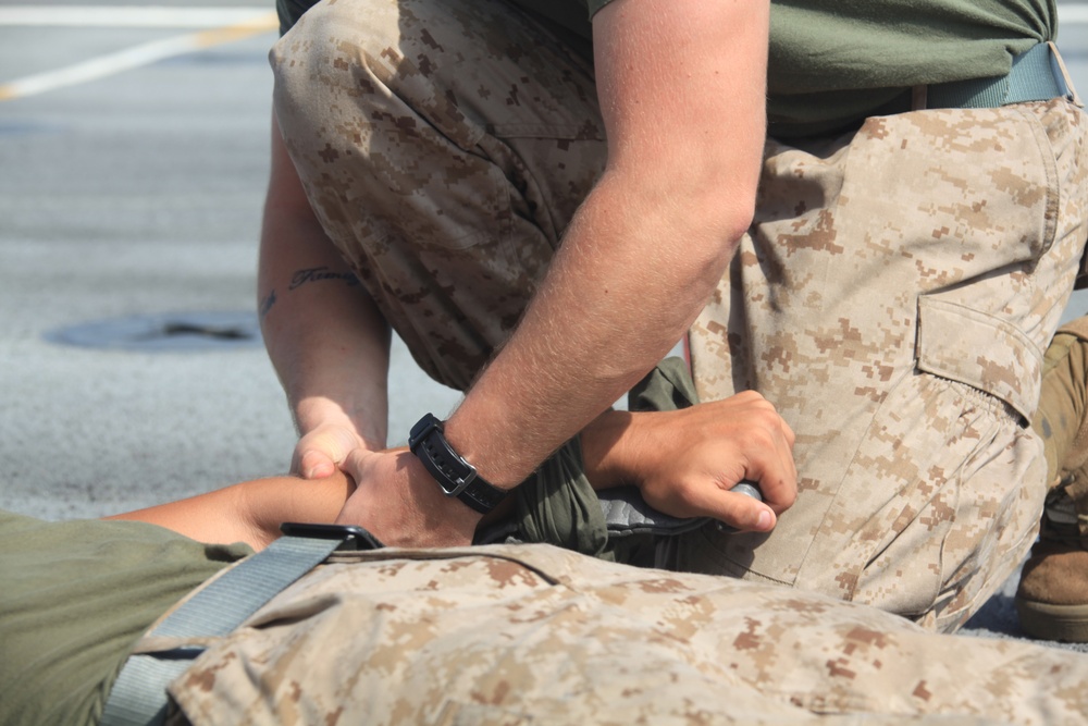USS Ponce Combat Lifesaver