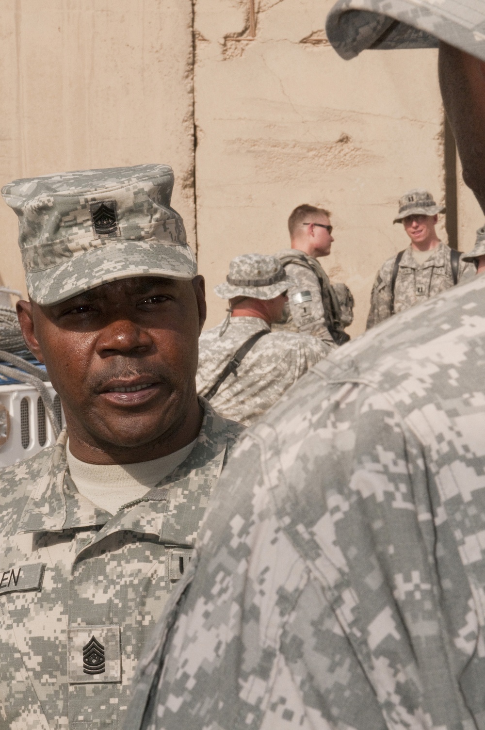 USF-I's top NCO offers advice on mission, troop welfare