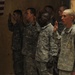 Members of the 101st Airborne Division Re-enlist While Deployed