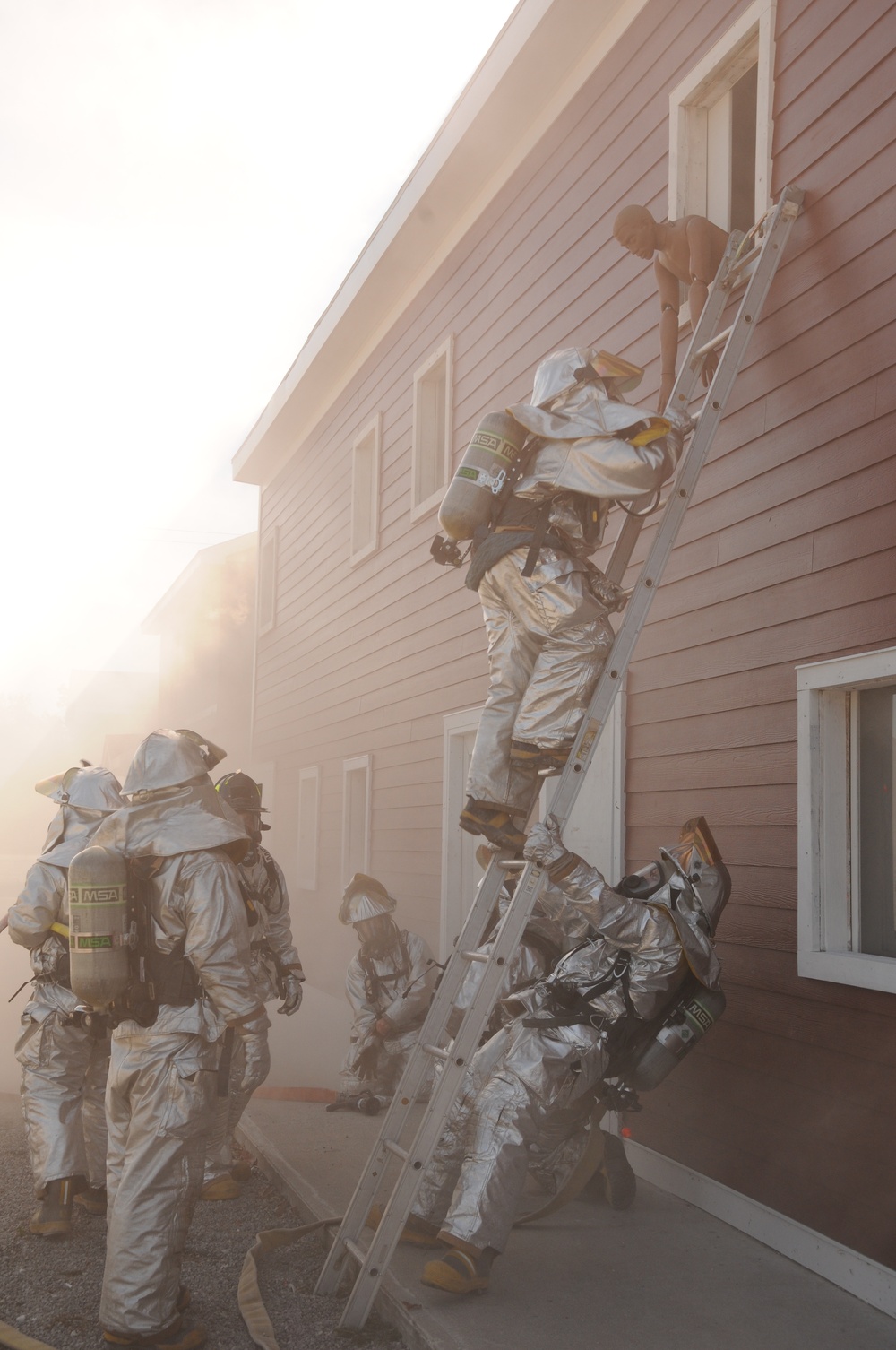 180th Firefighter Live-Fire Training