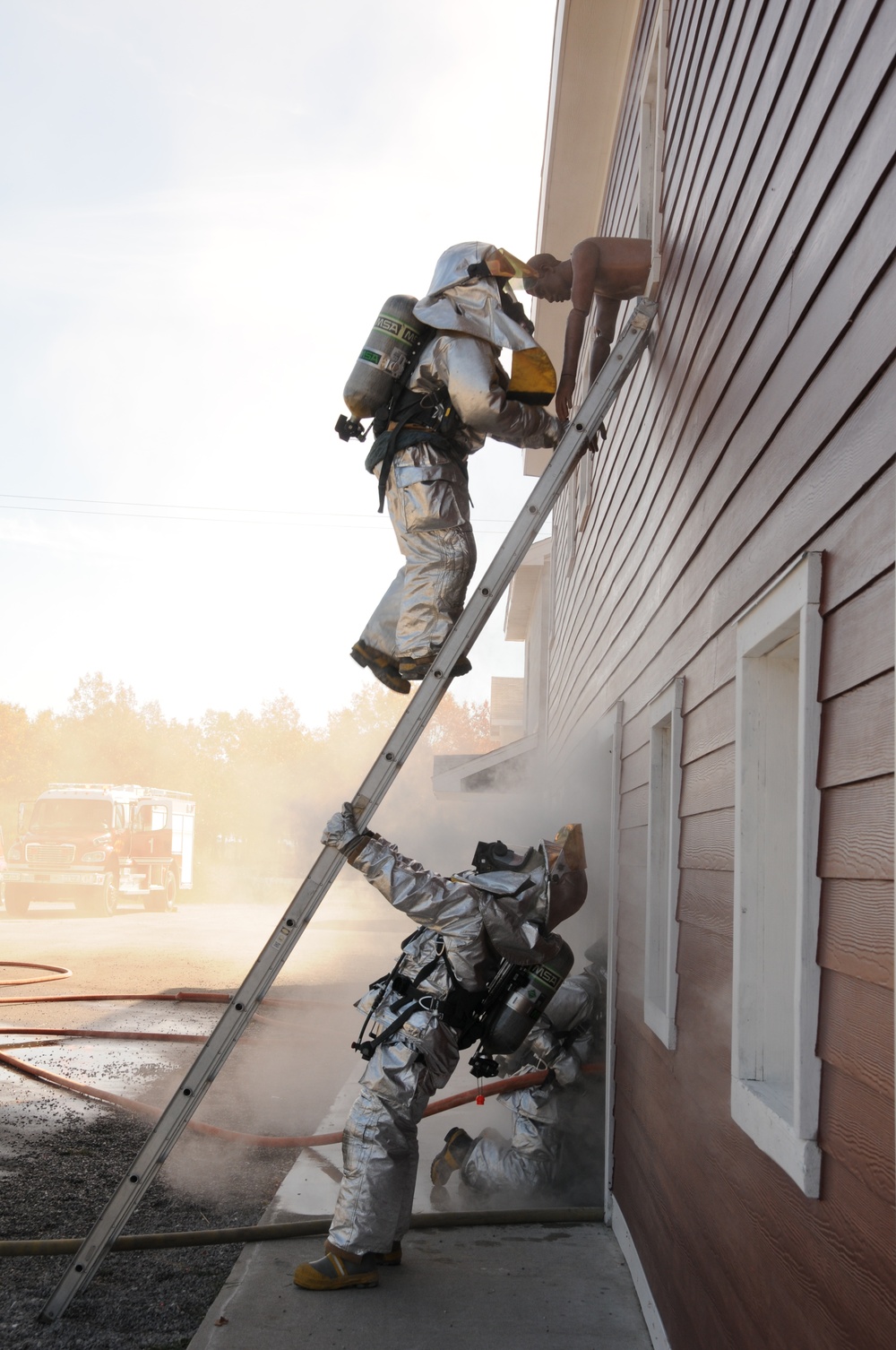 180th Firefighter Live-Fire Training